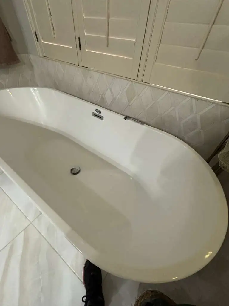 Bañera limpia