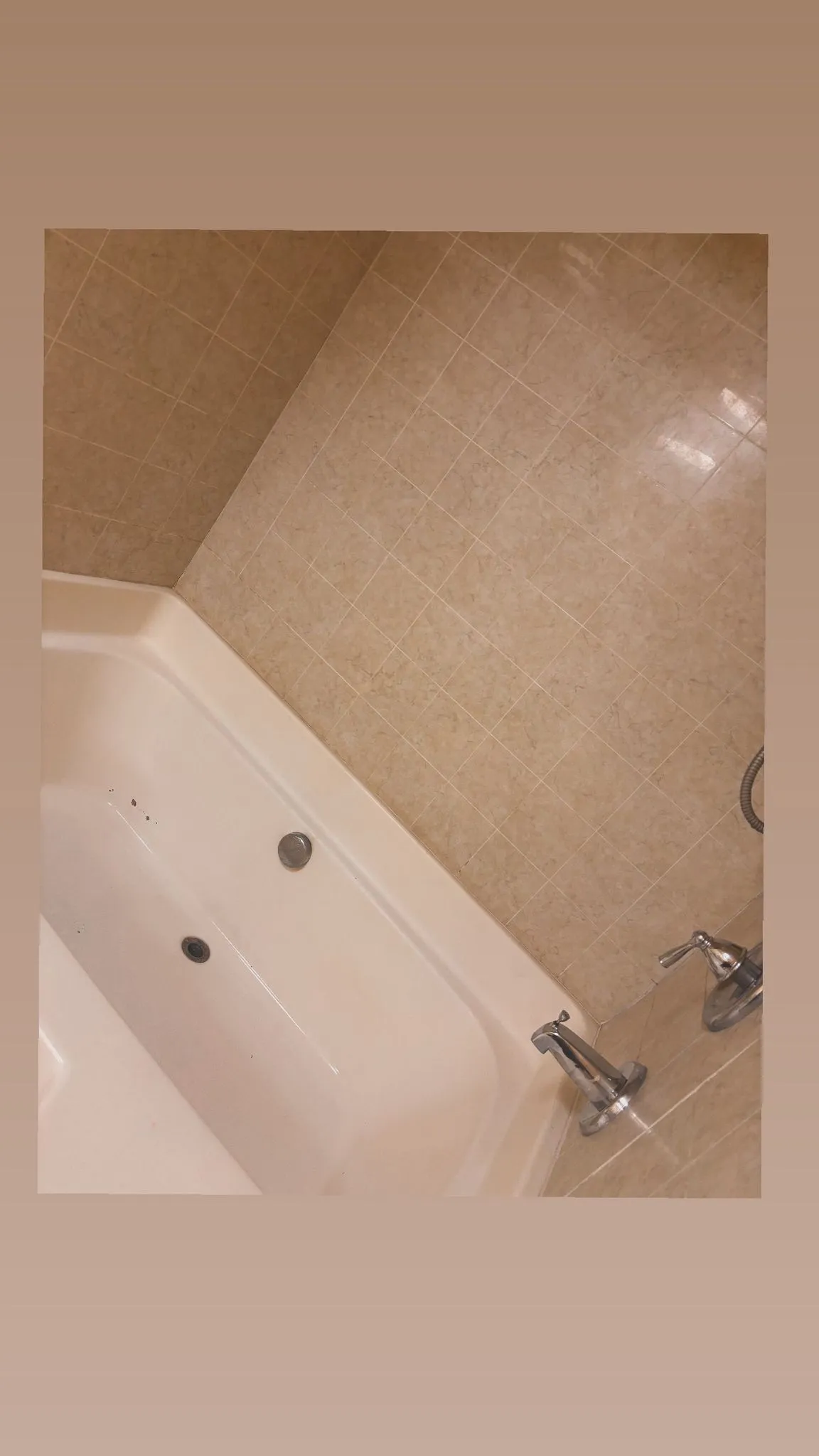 Bañera limpia